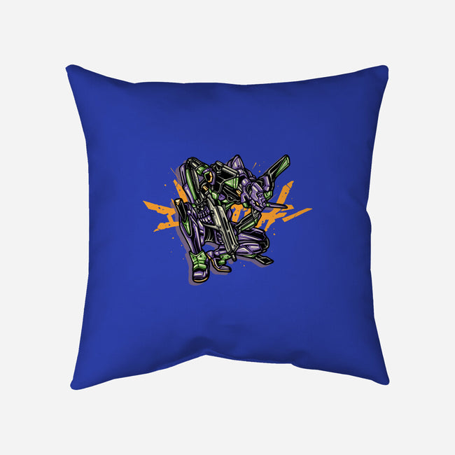 Test Type 01-None-Removable Cover w Insert-Throw Pillow-glitchygorilla