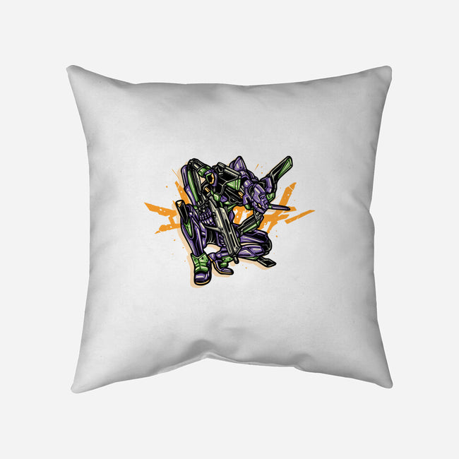 Test Type 01-None-Removable Cover w Insert-Throw Pillow-glitchygorilla