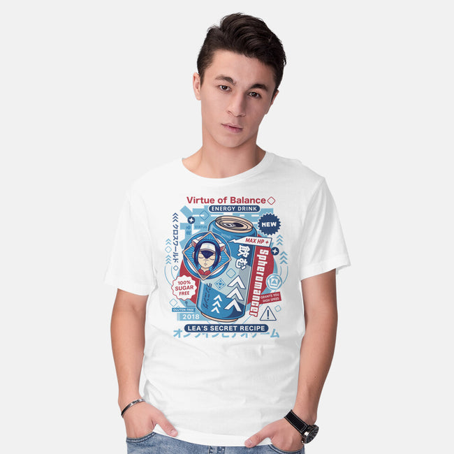 True Spheromancer Energy Drink-Mens-Basic-Tee-LAGELANTEE