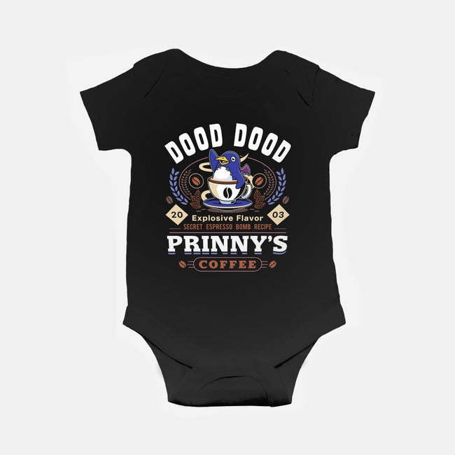 Prinny Dood Coffee Emblem-Baby-Basic-Onesie-LAGELANTEE