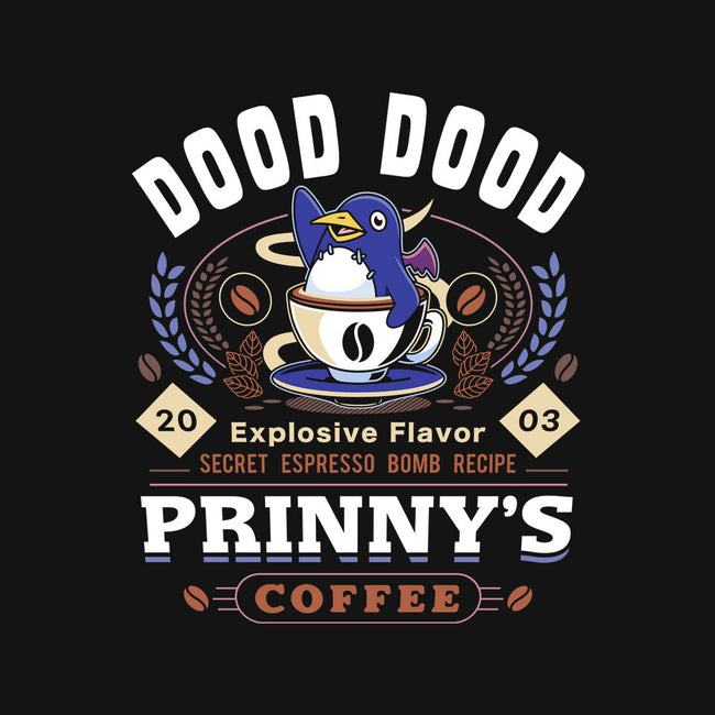 Prinny Dood Coffee Emblem-Womens-Racerback-Tank-LAGELANTEE