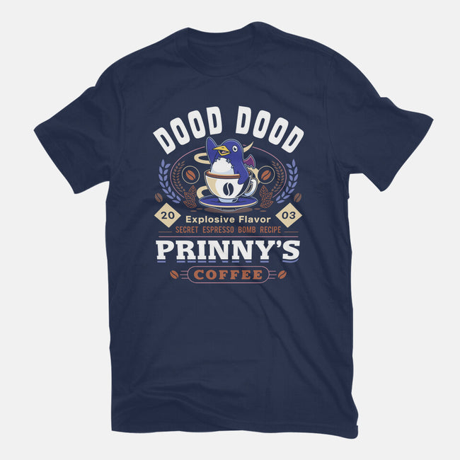 Prinny Dood Coffee Emblem-Mens-Basic-Tee-LAGELANTEE