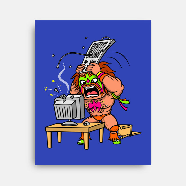 Ultimate Keyboard Warrior-None-Stretched-Canvas-drbutler