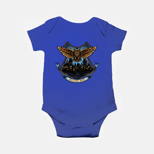 Home Of Magic-Baby-Basic-Onesie-glitchygorilla