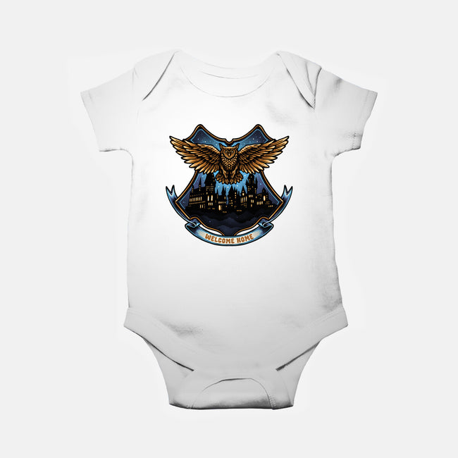 Home Of Magic-Baby-Basic-Onesie-glitchygorilla