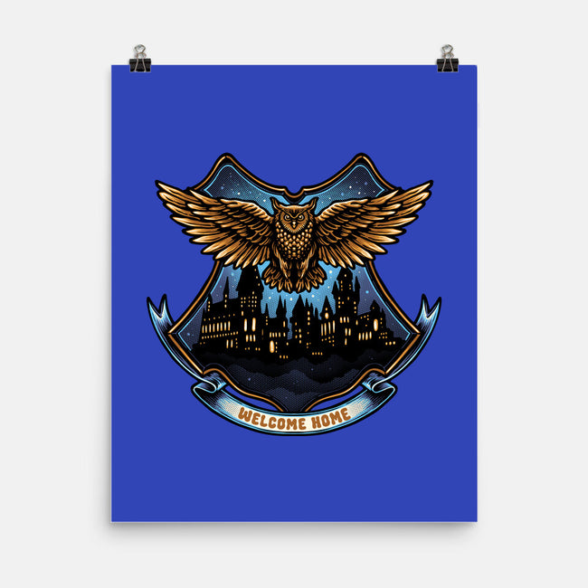 Home Of Magic-None-Matte-Poster-glitchygorilla