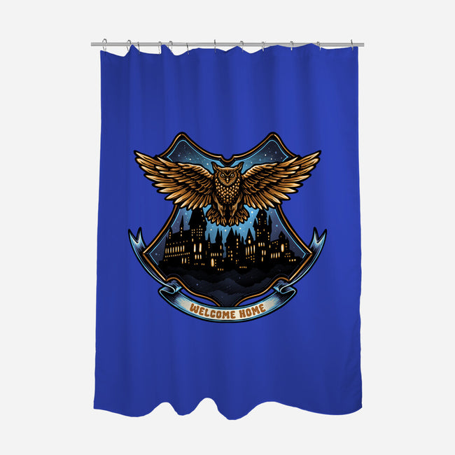 Home Of Magic-None-Polyester-Shower Curtain-glitchygorilla