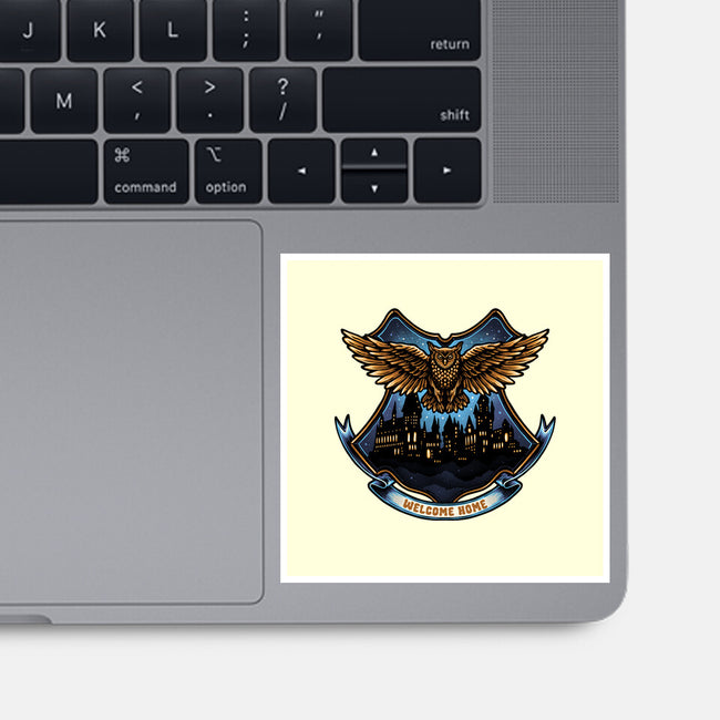 Home Of Magic-None-Glossy-Sticker-glitchygorilla