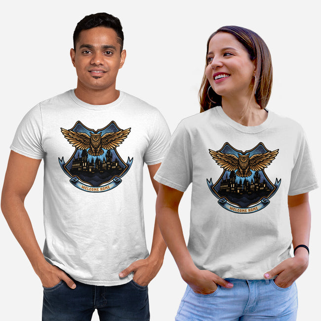 Home Of Magic-Unisex-Basic-Tee-glitchygorilla