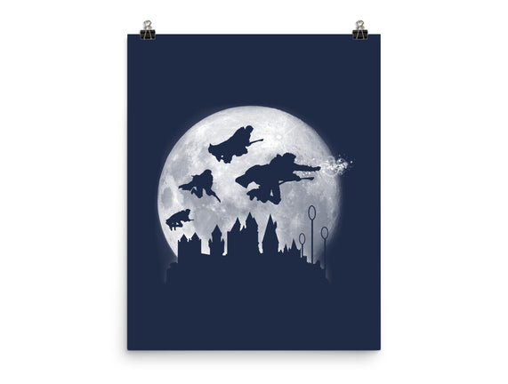 Full Moon Over Hogwarts