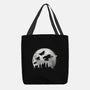 Full Moon Over Hogwarts-None-Basic Tote-Bag-DrMonekers
