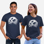 Full Moon Over Hogwarts-Unisex-Basic-Tee-DrMonekers