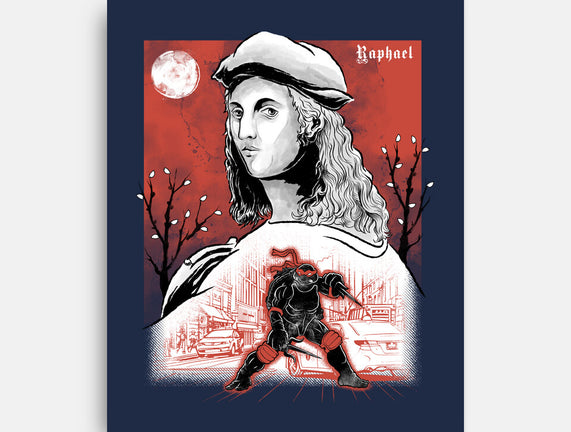 Renaissance Ninja Raphael Sumi-E