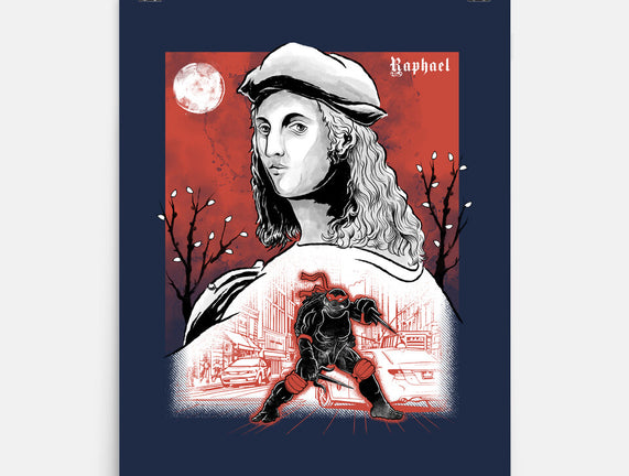 Renaissance Ninja Raphael Sumi-E