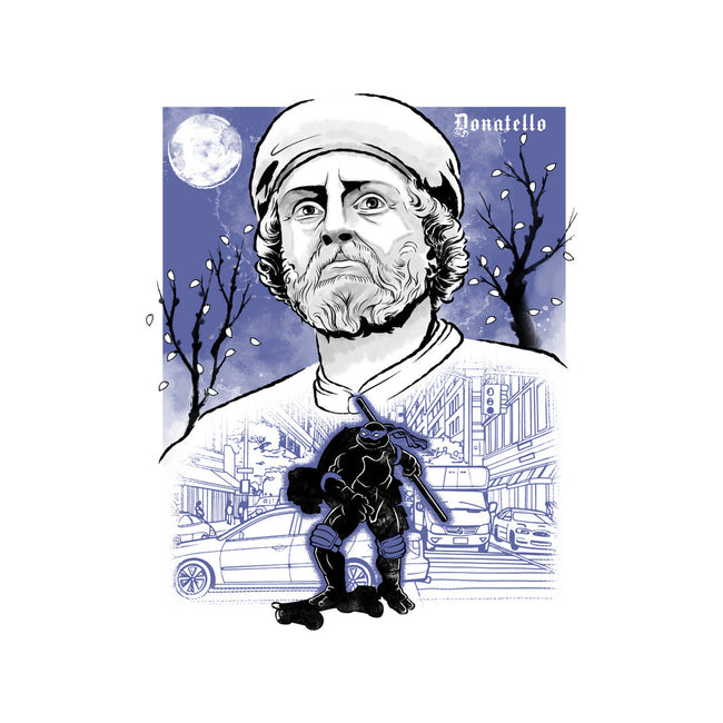 Renaissance Ninja Donatello Sumi-E-Youth-Pullover-Sweatshirt-Astrobot Invention