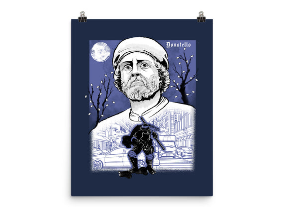 Renaissance Ninja Donatello Sumi-E