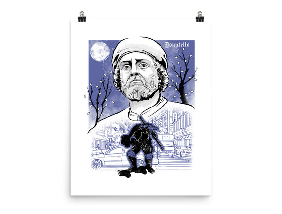 Renaissance Ninja Donatello Sumi-E