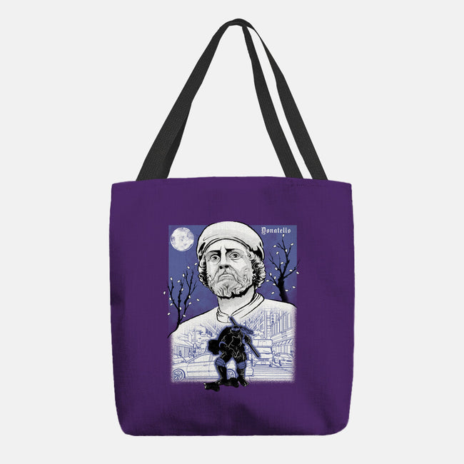 Renaissance Ninja Donatello Sumi-E-None-Basic Tote-Bag-Astrobot Invention