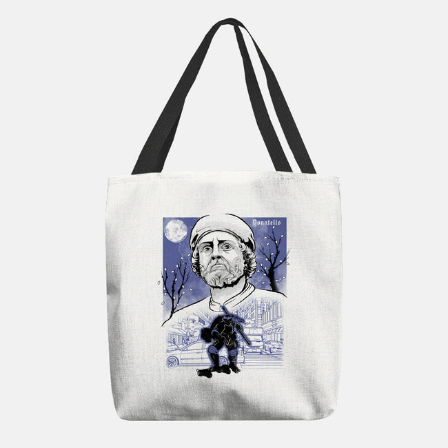 Renaissance Ninja Donatello Sumi-E-None-Basic Tote-Bag-Astrobot Invention