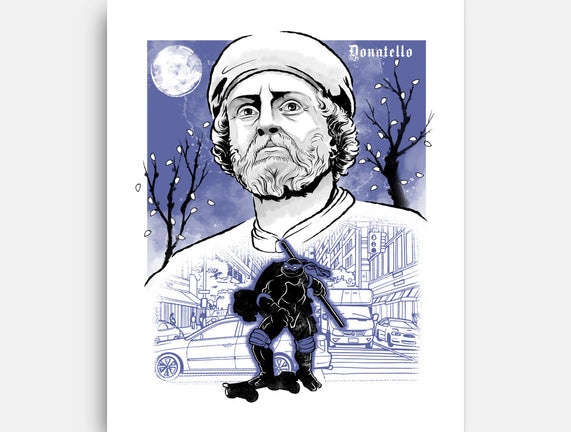 Renaissance Ninja Donatello Sumi-E