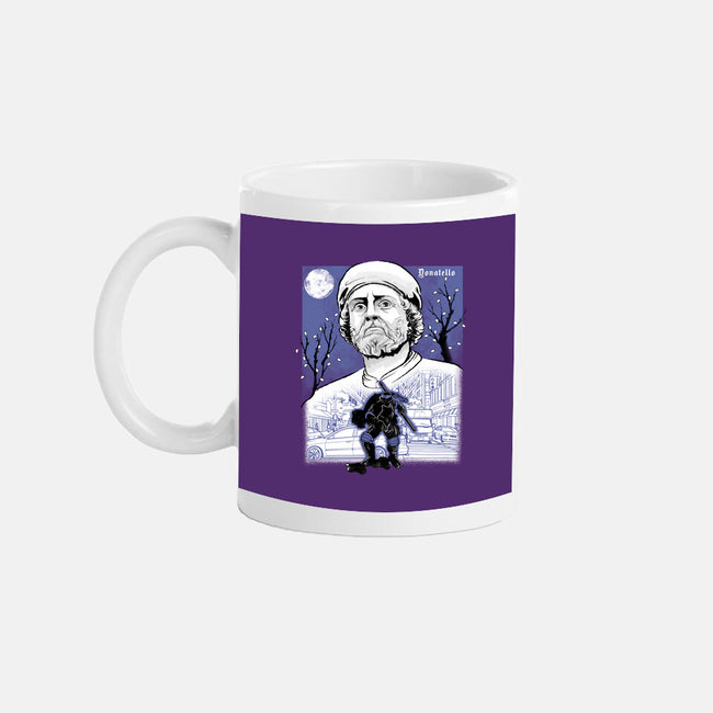 Renaissance Ninja Donatello Sumi-E-None-Mug-Drinkware-Astrobot Invention