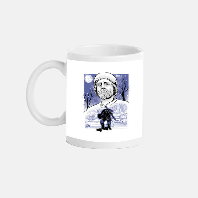 Renaissance Ninja Donatello Sumi-E-None-Mug-Drinkware-Astrobot Invention