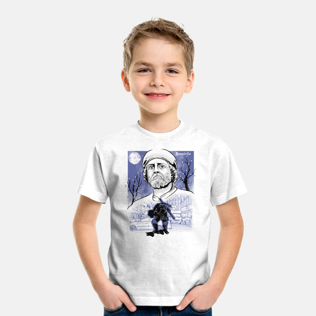 Renaissance Ninja Donatello Sumi-E-Youth-Basic-Tee-Astrobot Invention