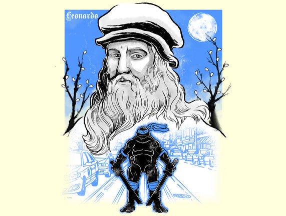 Renaissance Ninja Leonardo Sumi-E