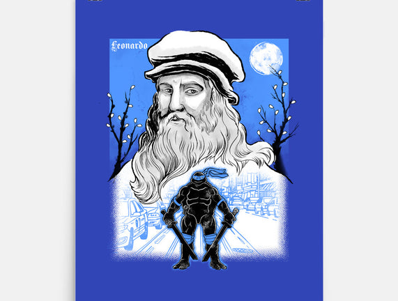 Renaissance Ninja Leonardo Sumi-E
