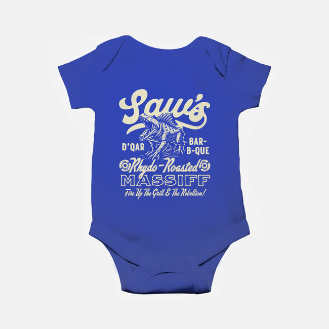 Saw's BBQ-Baby-Basic-Onesie-Wheels