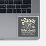 Saw's BBQ-None-Glossy-Sticker-Wheels