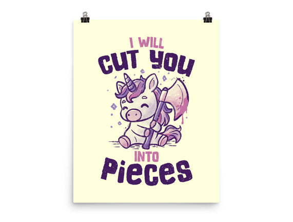 I Will Cut You Into Pieces