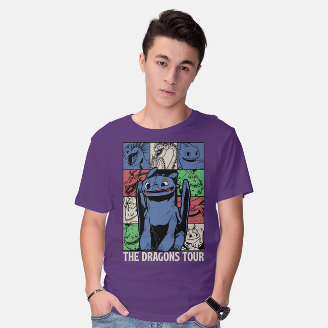 Dragons Tour Movie-Mens-Basic-Tee-Studio Mootant