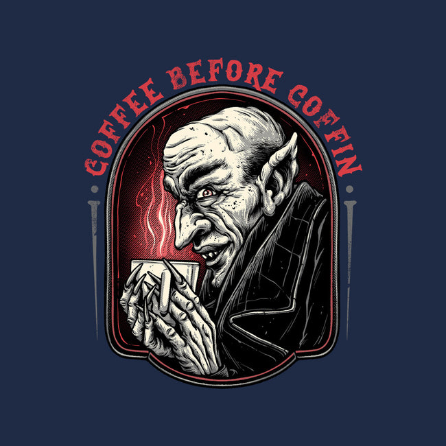 Coffee Before Coffin-Mens-Basic-Tee-glitchygorilla