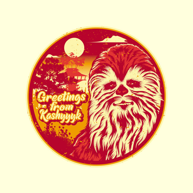 Greetings From The Forest Planet-None-Glossy-Sticker-SuperEdu