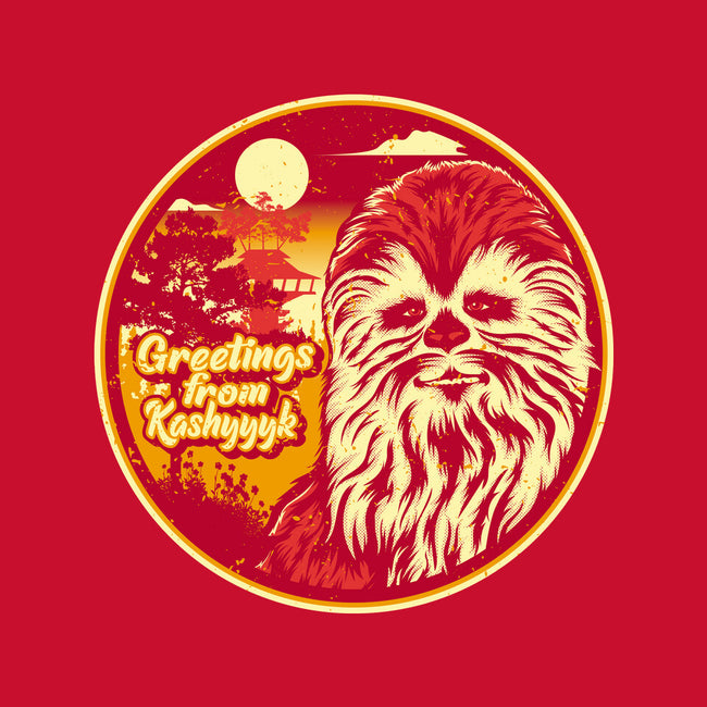 Greetings From The Forest Planet-Mens-Basic-Tee-SuperEdu