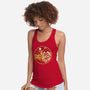 Greetings From The Forest Planet-Womens-Racerback-Tank-SuperEdu