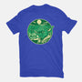 Greetings From The Swamp Planet-Mens-Basic-Tee-SuperEdu