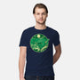 Greetings From The Swamp Planet-Mens-Premium-Tee-SuperEdu