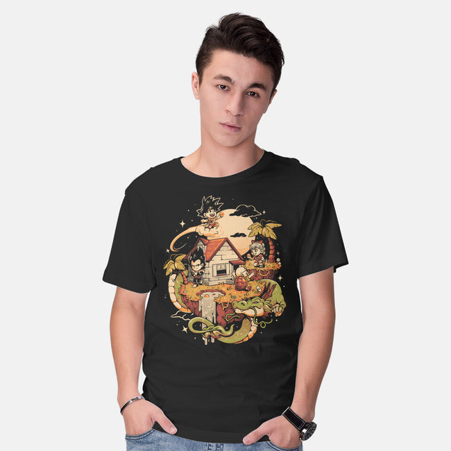 Dragon Island-Mens-Basic-Tee-eduely