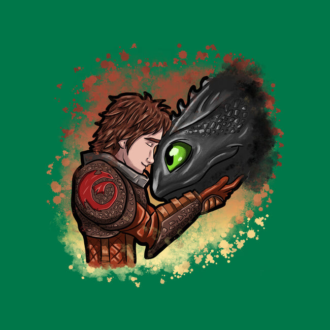 My Dragon Friend-Mens-Basic-Tee-nickzzarto