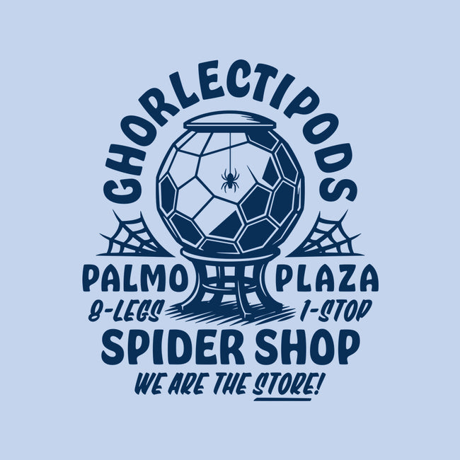 Ghorlectipods Spider Shop-None-Polyester-Shower Curtain-Wheels