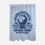 Ghorlectipods Spider Shop-None-Polyester-Shower Curtain-Wheels