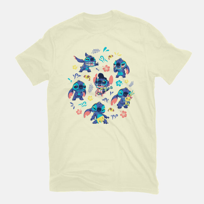 An Alien's Day-Mens-Basic-Tee-Geekydog