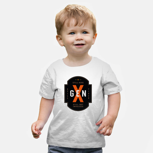 Still Not Impressed-Baby-Basic-Tee-BadBox