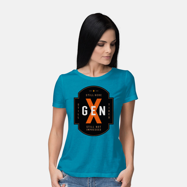 Still Not Impressed-Womens-Basic-Tee-BadBox