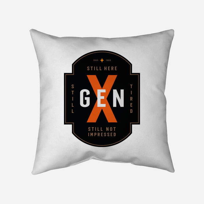 Still Not Impressed-None-Removable Cover w Insert-Throw Pillow-BadBox