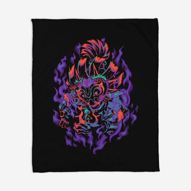 In The Hand Of Madness-None-Fleece-Blanket-Estudio Horta
