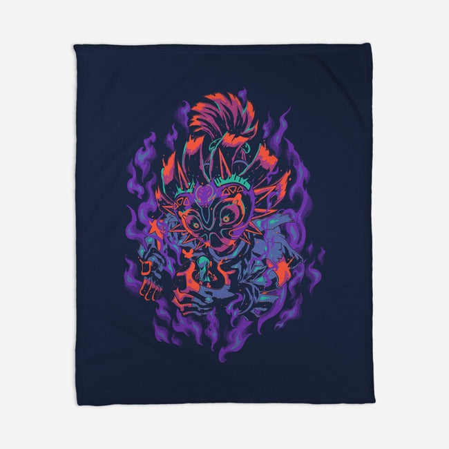 In The Hand Of Madness-None-Fleece-Blanket-Estudio Horta