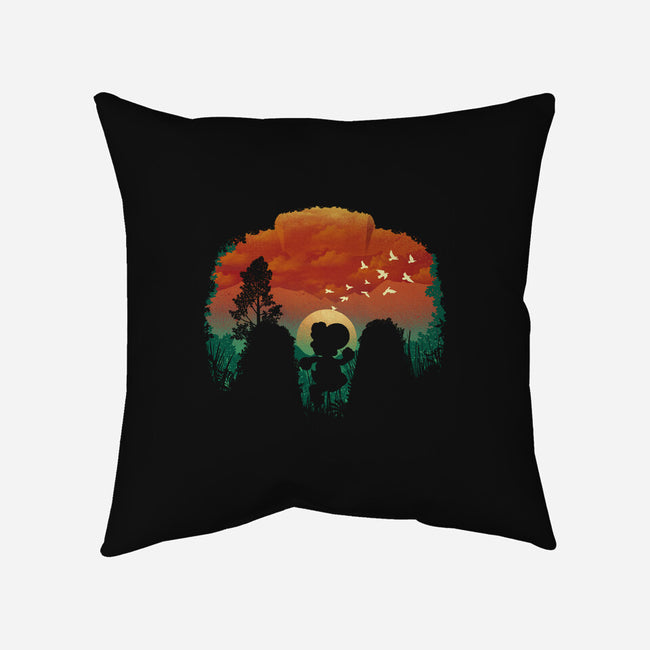 Dinosaur Game-None-Removable Cover w Insert-Throw Pillow-dandingeroz